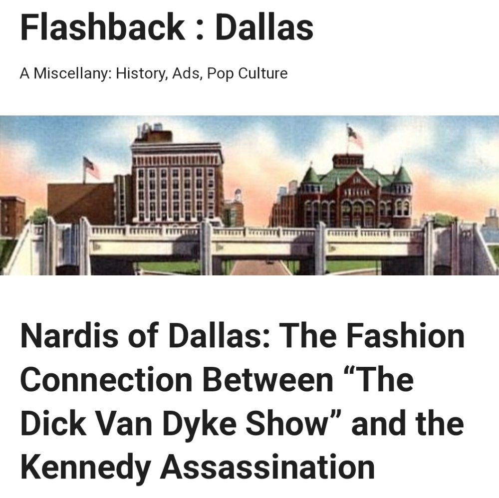 NARDIS of DALLAS custom for Dick Van Dyke show vintage Small read measurements - Picture 5 of 17